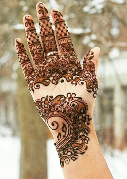 Mehendi - cum să atragă henna pe mâini - site-ul de sănătate și frumusețe