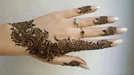 Mehendi - как да се направи къна по ръцете - здраве и красота сайт