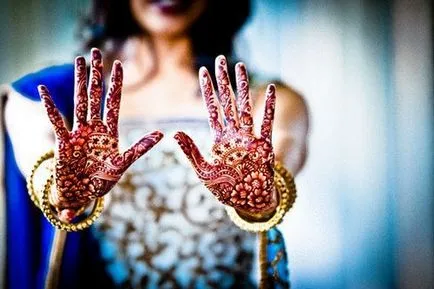 Mehendi - cum să atragă henna pe mâini - site-ul de sănătate și frumusețe