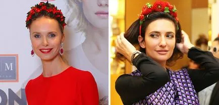 tendință de moda coroane de flori florale