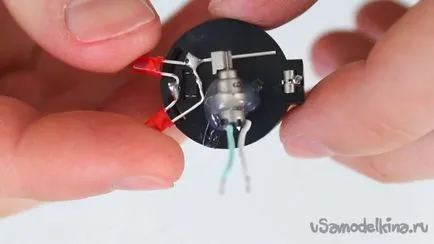 Mini robot bogár saját kezűleg