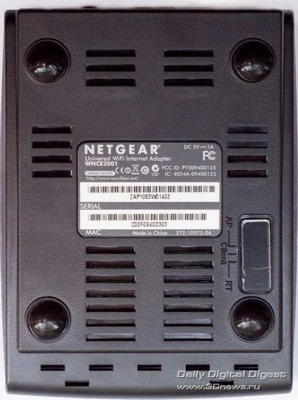 Netgear wnce2001 - Vezeték nélküli ethernet extender
