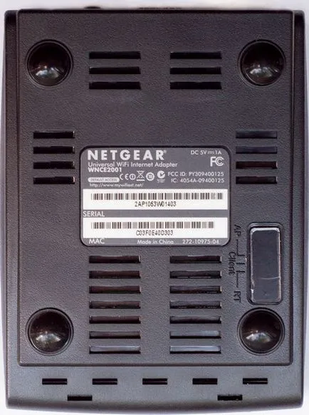 Netgear wifi internet univerzális adapter wnce2001, vagy bármilyen eszközt az otthoni ethernet