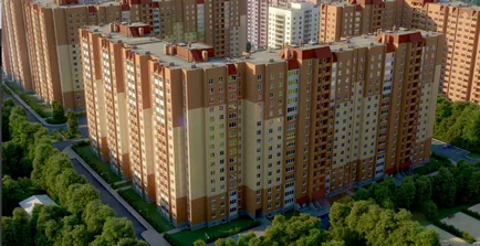 Noi complexe de apartamente în Gorelovo