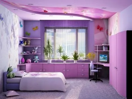 Háttérkép tinédzser szobájába (132 fotó) design a falak gyermek hálószoba, hogyan válasszuk ki a szép háttérképet