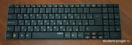 Prezentare generală Wireless e9070 tastatură Rapoo