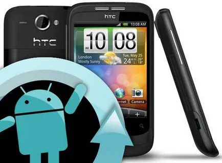 Преглед обичай фърмуер циан мод 7 Пример HTC Wildfire