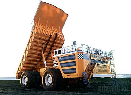 9 Tények Giant dömperek BelAZ-75710