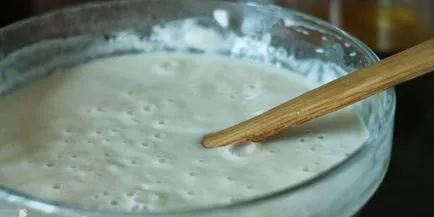 Palacsinta kefir buja egyszerű, lépésről lépésre recept fotók