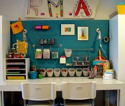 organizarea Corner pentru creativitate