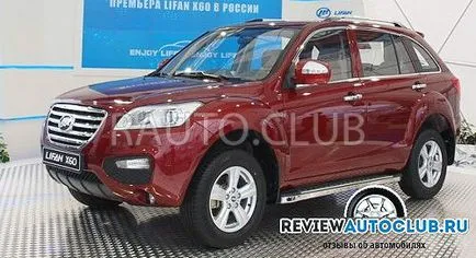 Recenzii de Lifan x 60 (Lifang x 60) de la proprietarii de fotografii și test drive-uri, caietul de sarcini