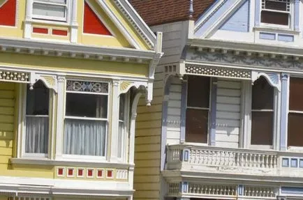 doamnelor pictate »de pe străzile din San Francisco, în stil victorian