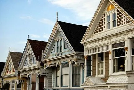 doamnelor pictate »de pe străzile din San Francisco, în stil victorian