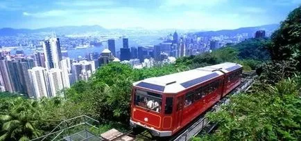 Victoria Peak, Hong Kong, hogy erre a látvány