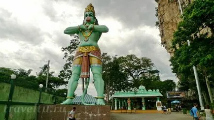 Batu Caves - hindu templomok a barlangokban a kréta időszak