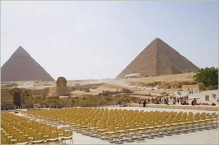 Piramisok és a Szfinx a Giza
