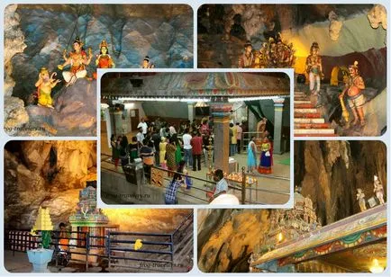 Batu Caves in Kuala Lumpur sau cel mai mare templu indian din Malaezia