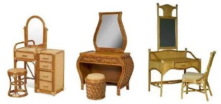 Плетени мебели и предмети за обзавеждане