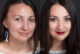 Pas cu pas de Master Class - seara make-up în stil spaniol