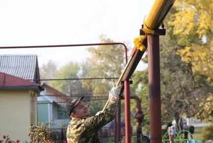 Szabályzat festmény gázcsövek GOST