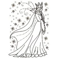 Оцветяването на Snow Queen