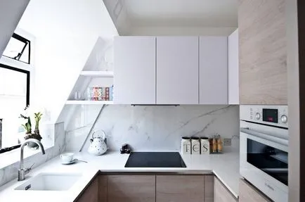 Разширяване на пространството е всичко за проектиране малка кухня - dafix - ремонт е лесно!