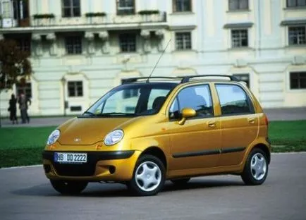 консумация Daewoo Matiz гориво на 100 km