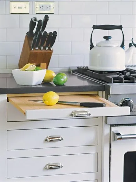 Extinderea spațiului este totul despre design bucătărie mică - dafix - reparații este ușor!