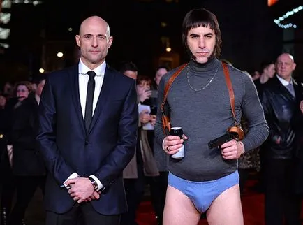 Sacha Baron Cohen a venit la premiera - fratii din Grimsby - în lenjerie și papuci lui, Buna ziua! Rusia