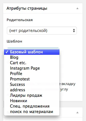Страница шаблони и видове записи в WordPress