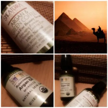 Shea terra, aura cacia - ulei de argan, în diferite variante, sau un pic de Africa, în grija mea de iarnă