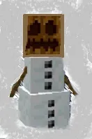 Zăpadă golem Minecraft