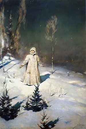 Сняг Maiden - уникалния характер на коледната митология - Справедливи Masters - ръчна изработка, ръчно изработени