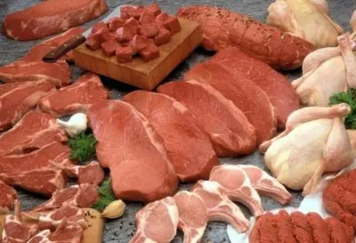 A koleszterin tartalmát a húst, mert a különböző húsok