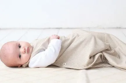 Спален чувал за бебета (снимка 53) дете плетена обвивка