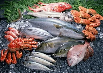 Tippek, hogyan kell kiválasztani a megfelelő halat és tenger gyümölcseit, Táplálás