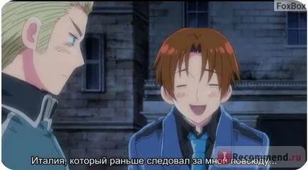 Tengelyhatalmak Hetalia anime, és a tengely az ország