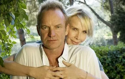 Sting és Trudie Styler szeretik tartotta az évek során