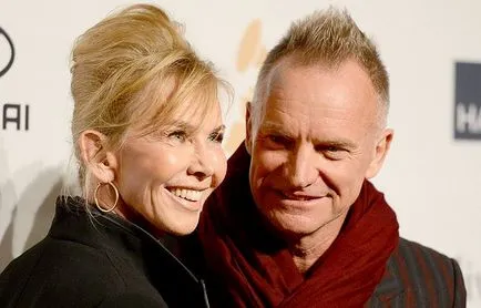 Sting és Trudie Styler szeretik tartotta az évek során