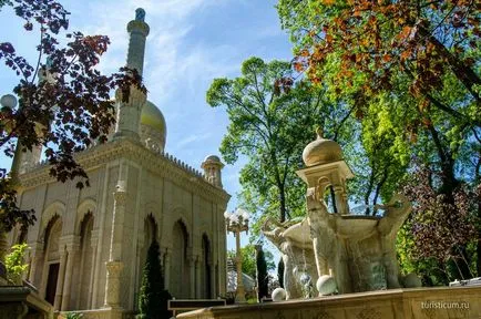 Vechi parc Kabardinka Kabardinka și de promenadă