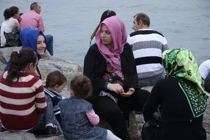 A török ​​nők öltözék a fotó Isztambul