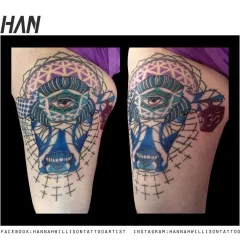 Tattoo harmadik szem - az értéke tetoválás minták és képek