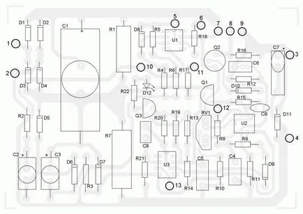 Schema de alimentare de laborator