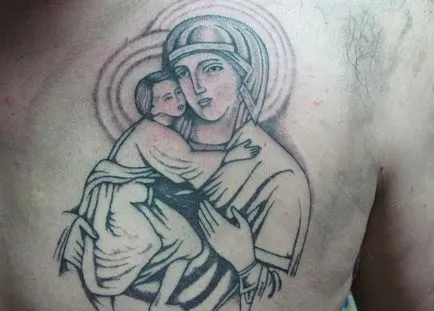 Tattoo „Istenanya”, a börtön területén, letartóztatás, fogolytábor