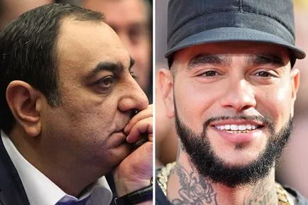 Timati énekelt az esküvő a lánya Arkadiya Ambartsumyana, és a kereszt volt Samvel Alexanyan „Hraparak”