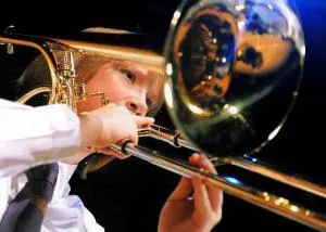 Тромбон, музикален инструмент снимка, описание