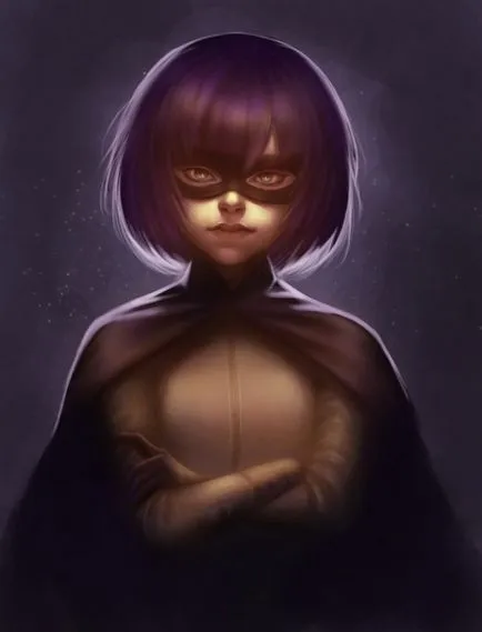 Hit-Girl Mindi Makridi a képregény - kick