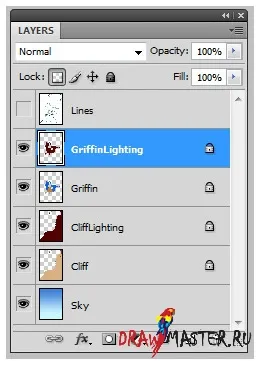 Урок за оцветяване Griffin