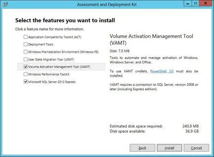 managementul de licență Microsoft folosind instrumentul de management al volumului de activare 3