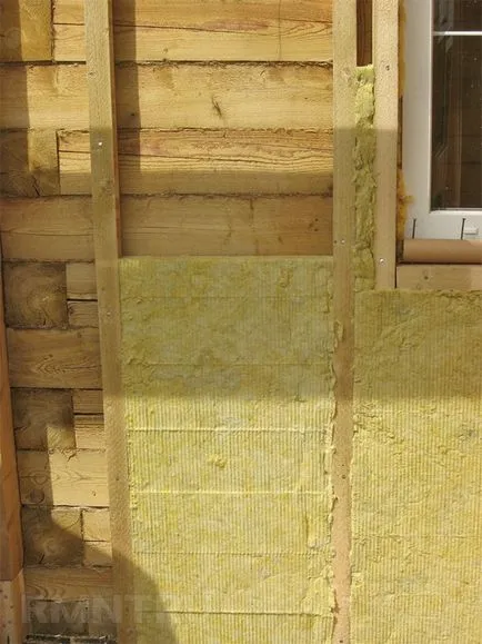 Затоплянето къщи от дървен материал къща готови за облицовка или дъсчена обшивка
